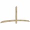 Ekena Millwork Bellingham Rough Sawn Timber Gable Bracket, Douglas Fir, 108"W x 40"H x 2"D x 4"F, 9/12 Pitch GBW108X40X0204BEL00RDF - alternate 4